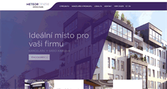 Desktop Screenshot of meteorcentre.cz